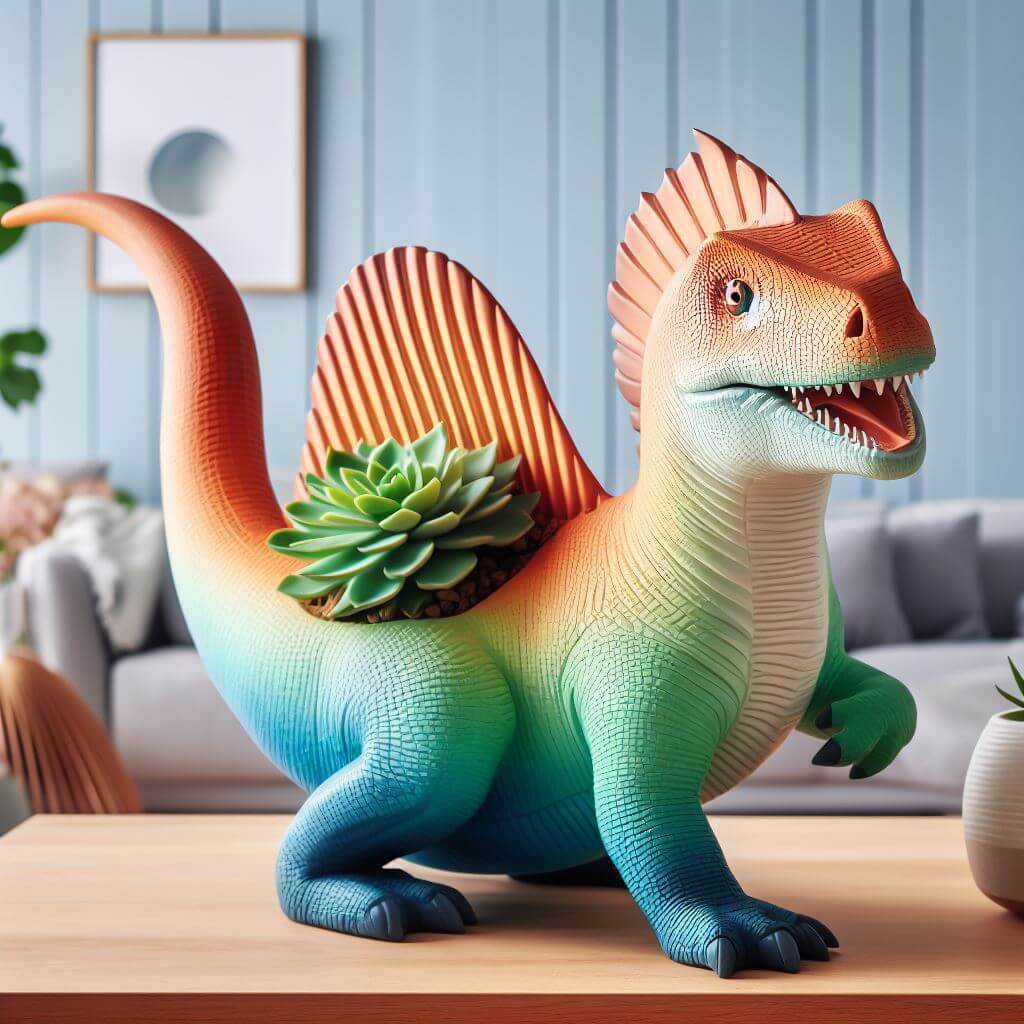 Types and Designs of Dinosaur Planters