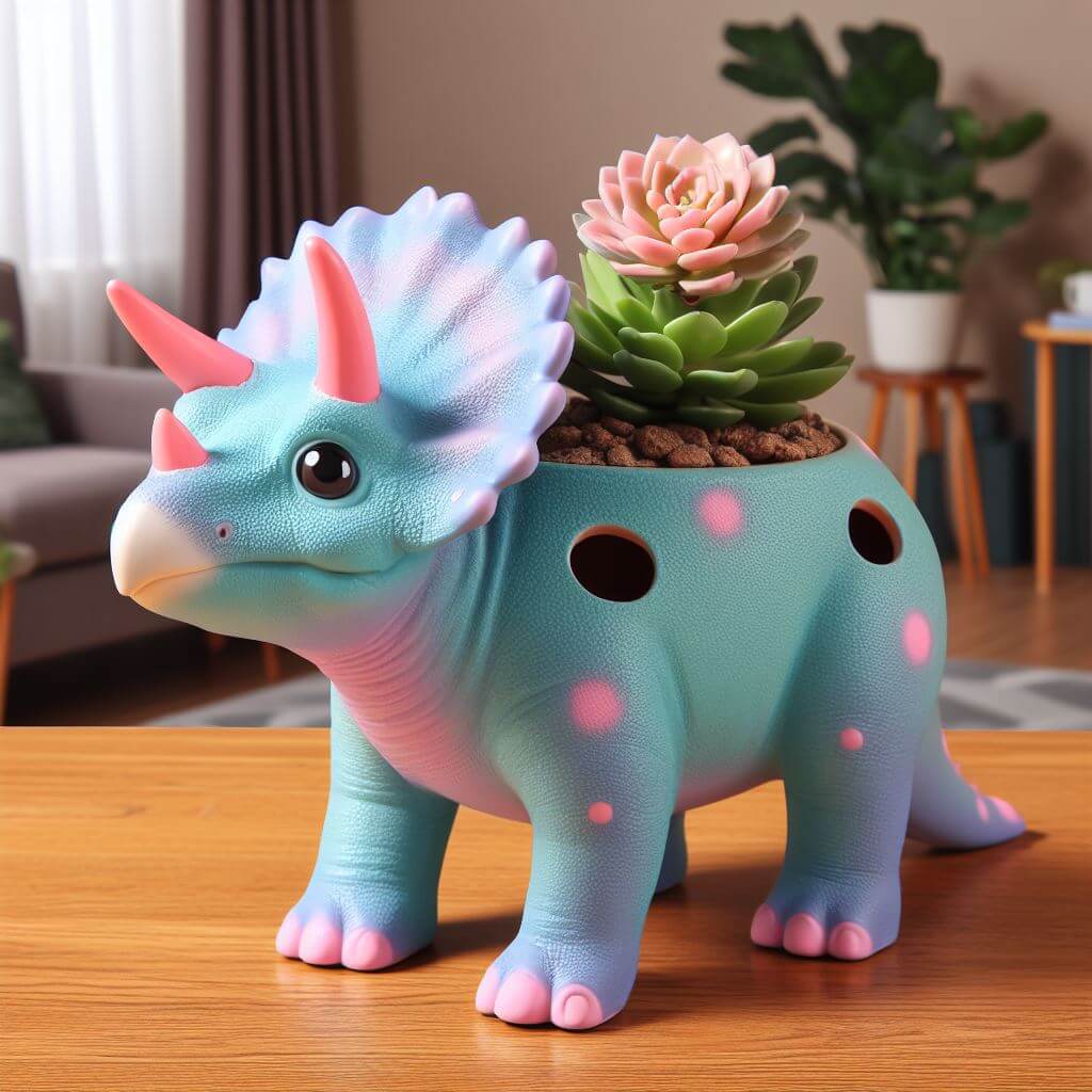 Choosing the Right Dinosaur Plant Pot for Your Succulents