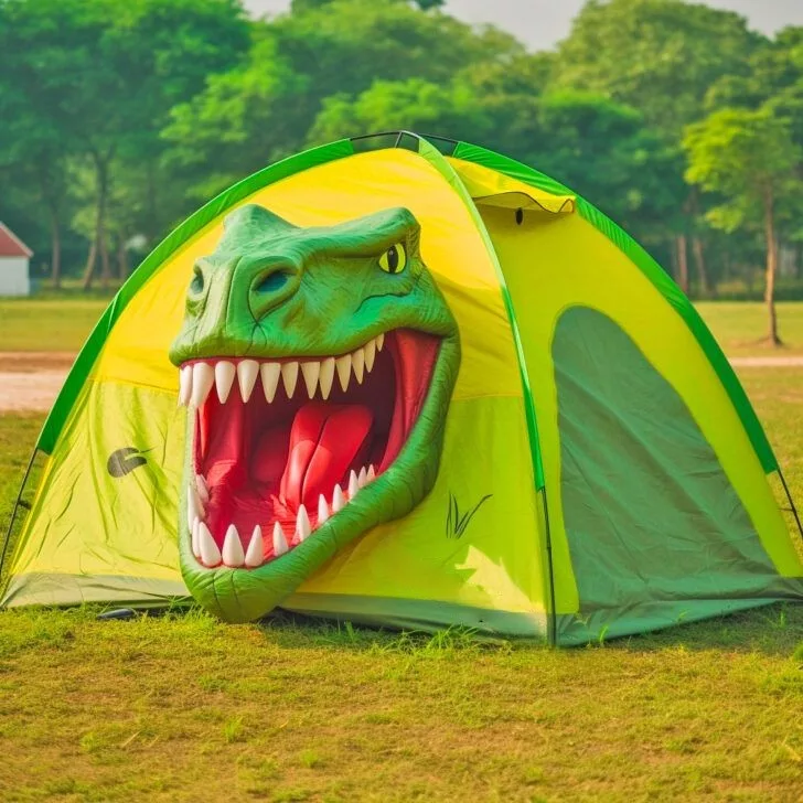 These 3D Dinosaur Shaped Camping Tents Are Perfect For, 46% OFF
