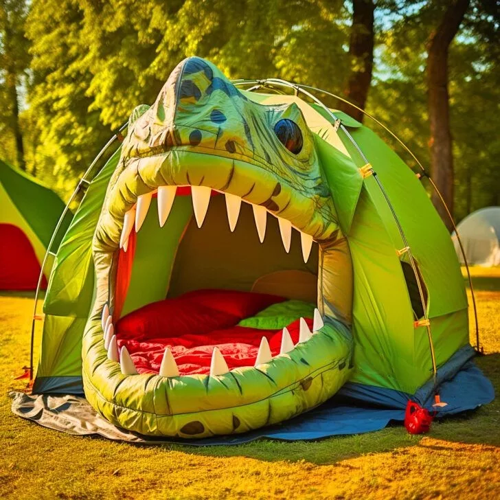 Create Prehistoric Excitement with 3D Dinosaur Tent for Kids