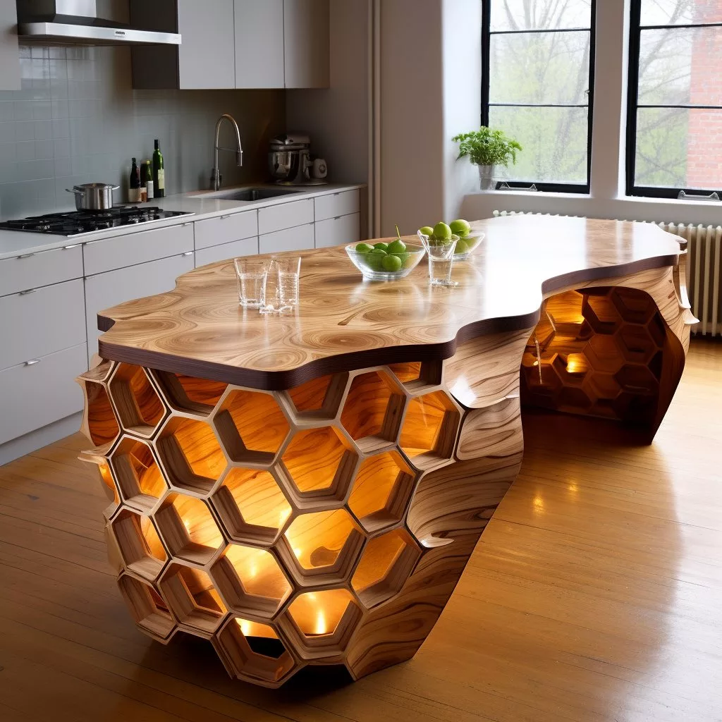 Countertop Cabinets in the Kitchen - The Honeycomb Home