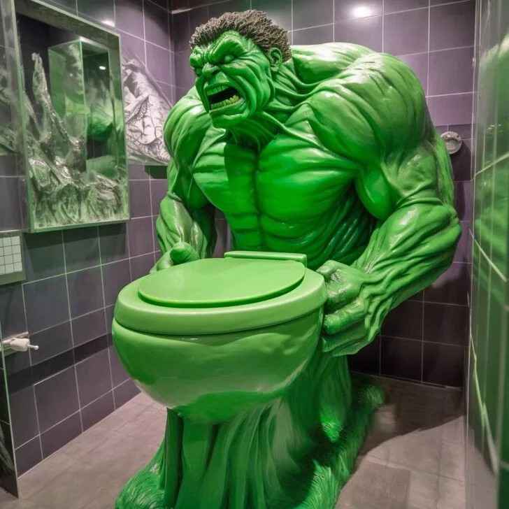 The Power of Green: Exploring Hulk Toilet for a Super Bathroom Makeover