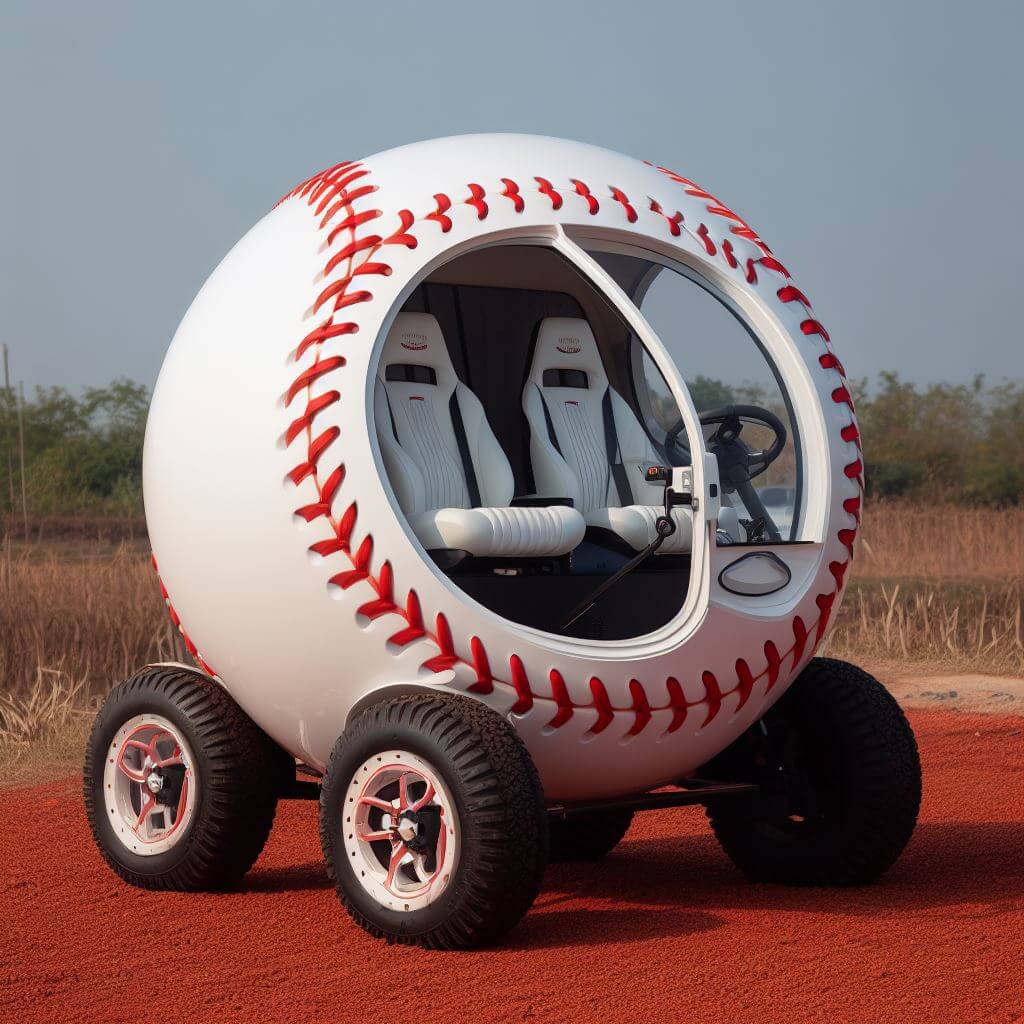 Inspirational Ball-Shaped Car: Where Art Meets Engineering in Perfect Harmony