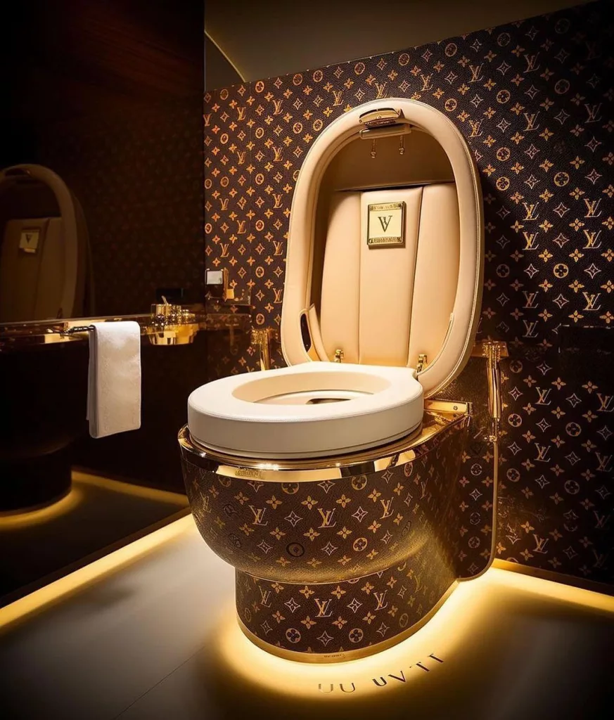 Luxury Redefined: The Exquisite Louis Vuitton Toilet Experience