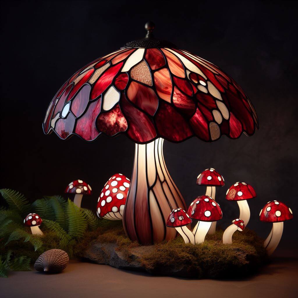 Where to Find and Purchase Authentic Stained Glass Mushroom Lamps