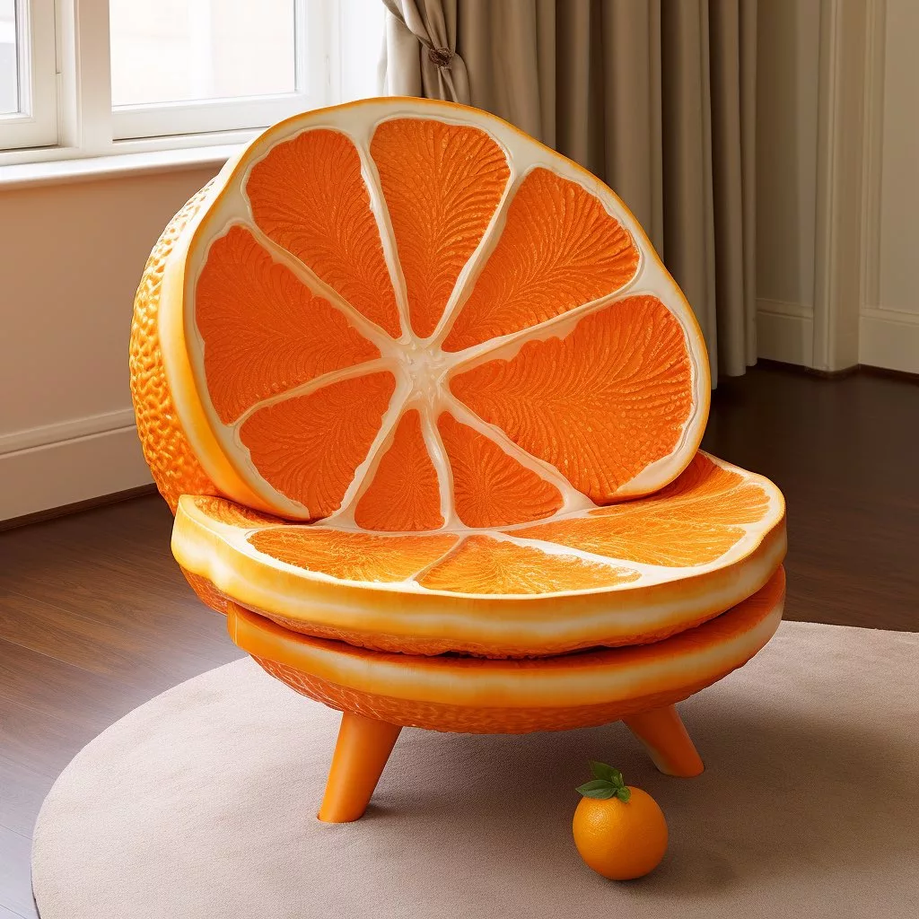 Orange Couch