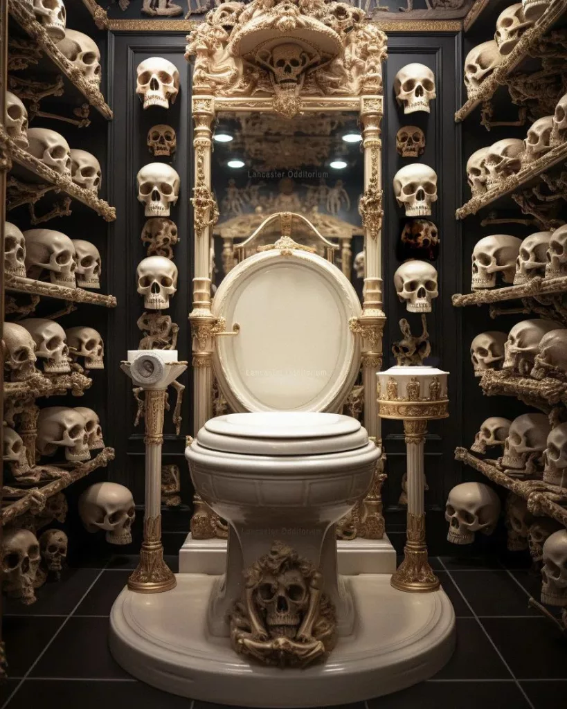 Variety of Skull Toilet Options Available for Purchase on Amazon