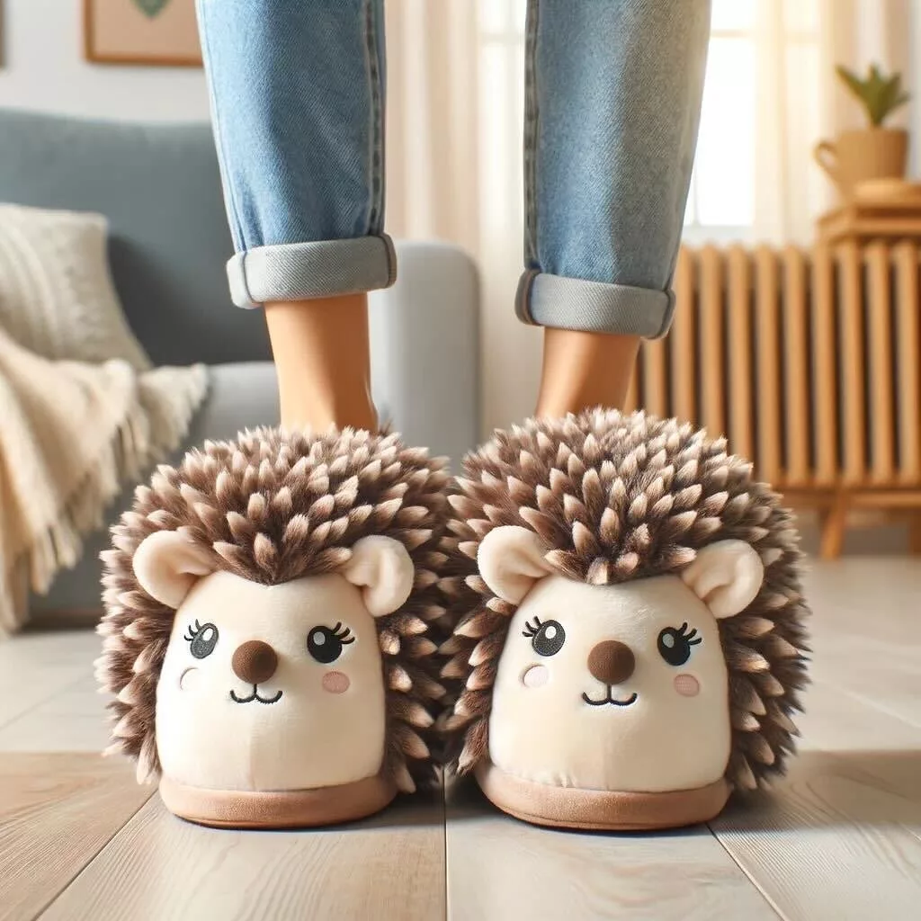 Hedgehog slipper