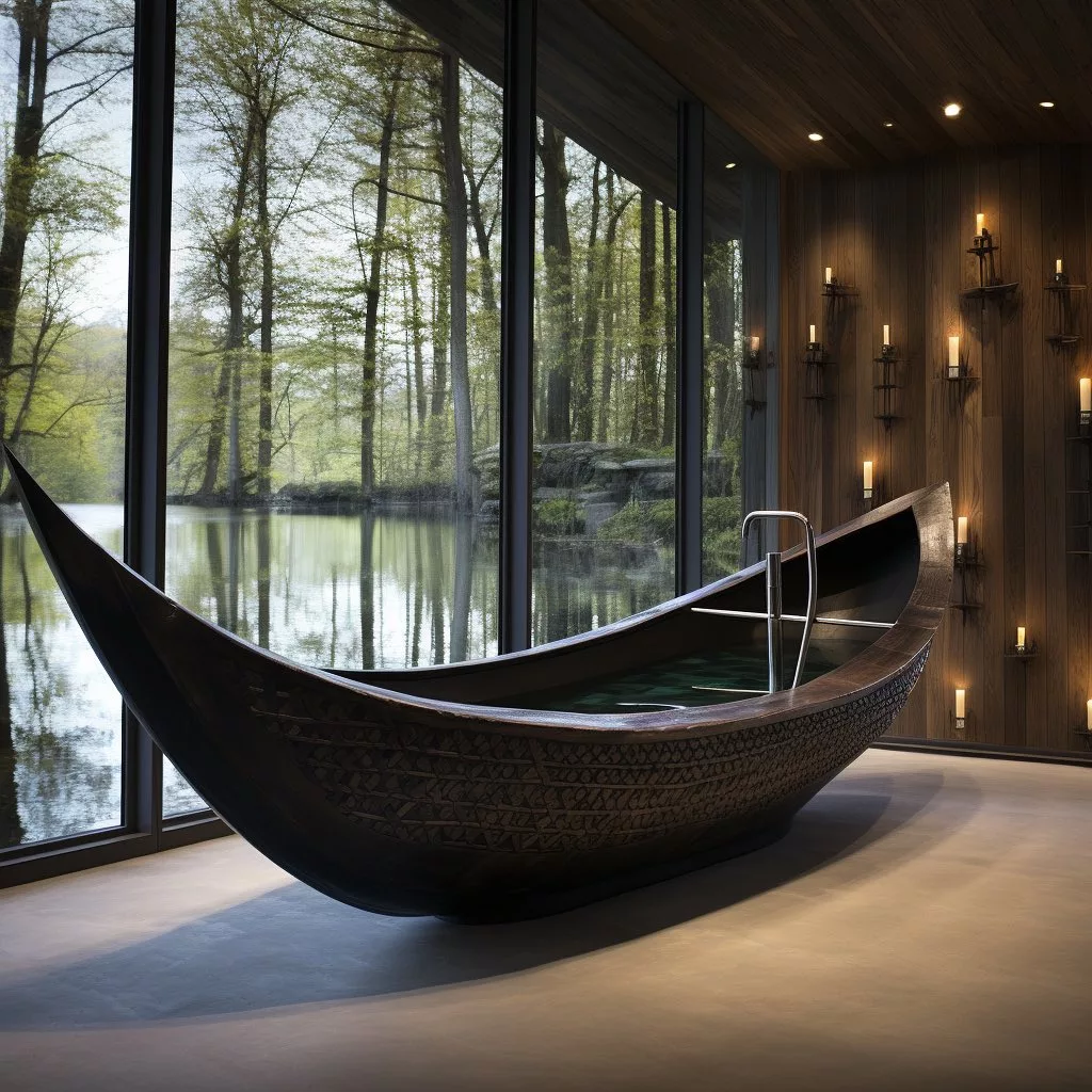 Where to Find and Purchase Canoe-Inspired Bathtubs