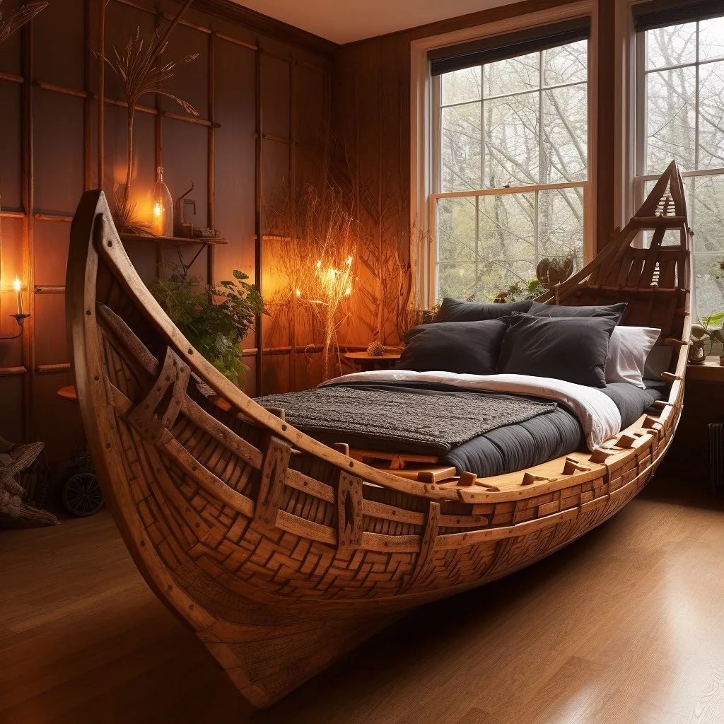 Versatility and Charm: How Canoe Shaped Beds Add Character to Any Space