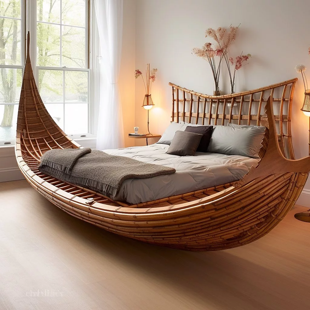 Stand Out from the Ordinary: Making a Statement with a Canoe Shaped Bed