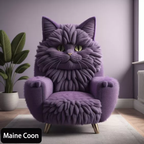 Purr-fect Comfort: Unwind in Style with Our Cat Shaped Chair Collection
