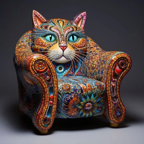 Purr-fect Comfort: Unwind in Style with Our Cat Shaped Chair Collection