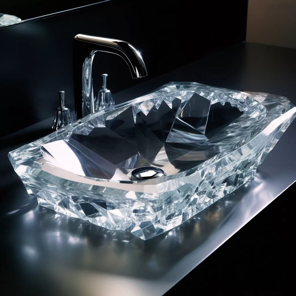 Crystal Inspired Sinks: Where Luxury Meets Functionality in Style