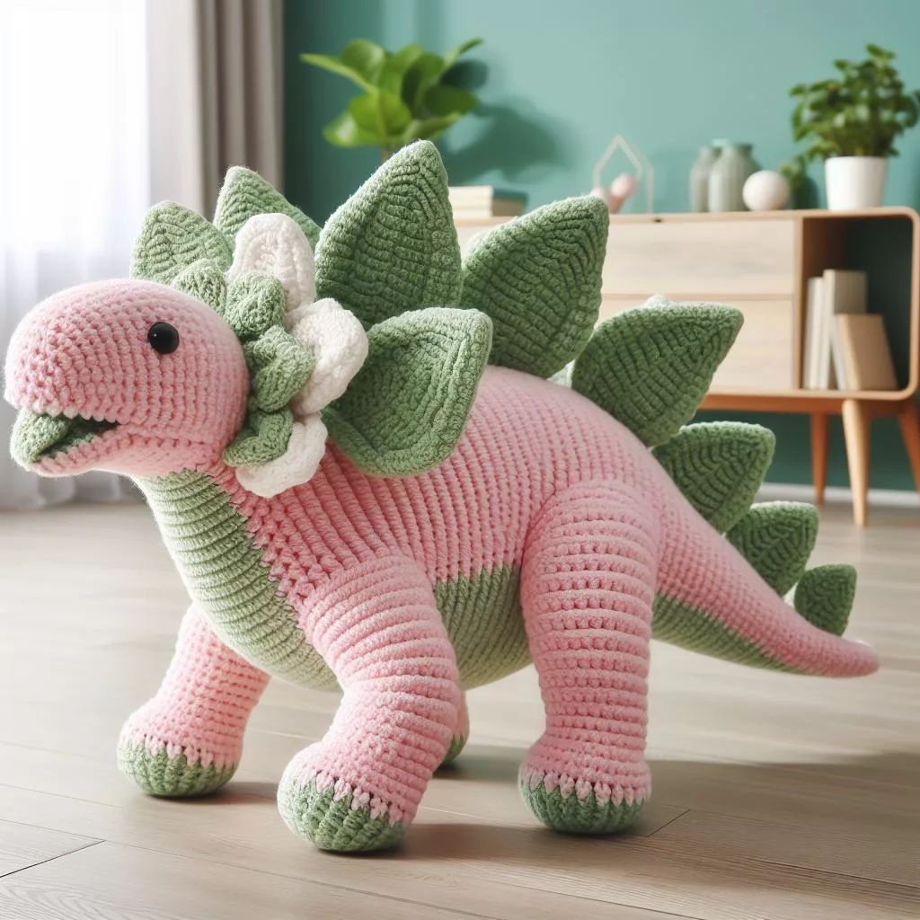 Crocheting a Dinosaur Puppet Companion