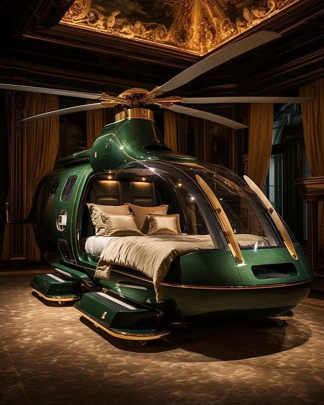Elevate Your Bedroom with Helicopter Bed Luxury