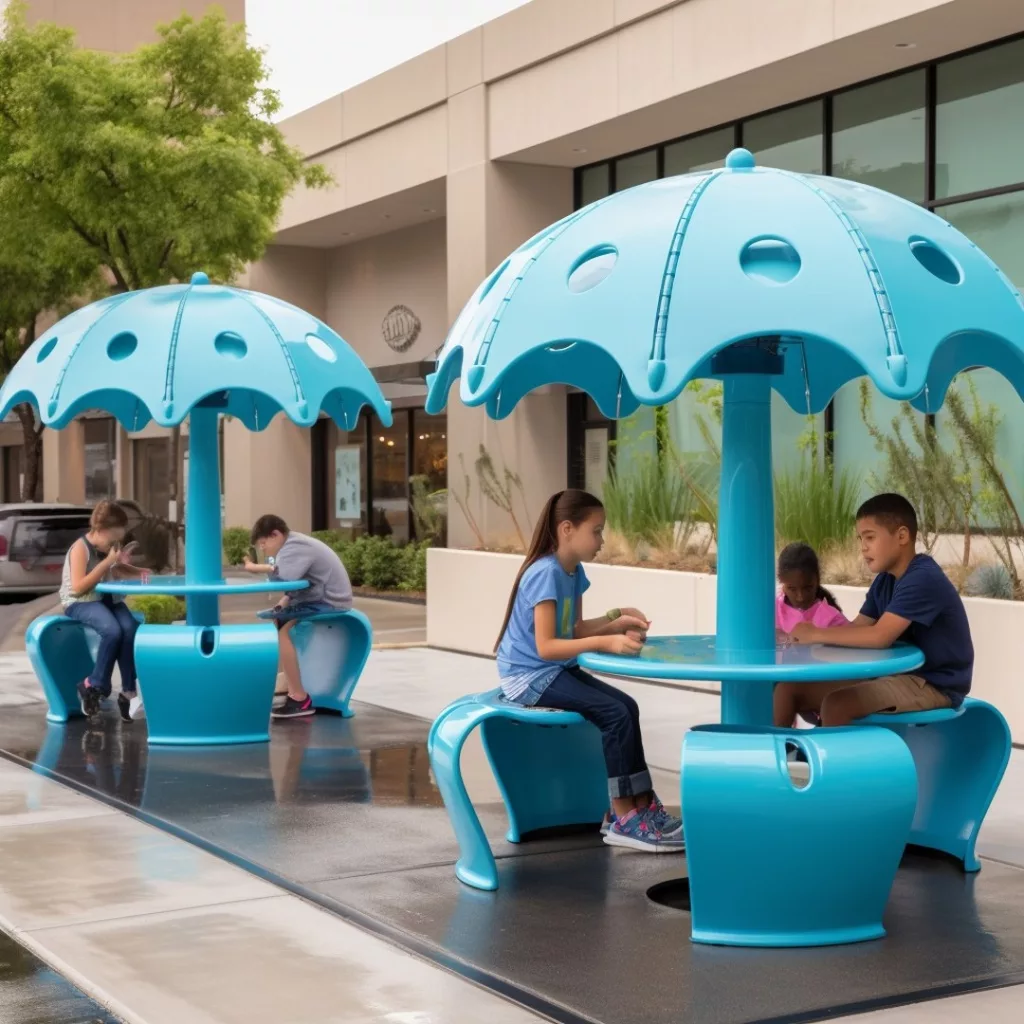 Different Types of Kids Umbrella Benches