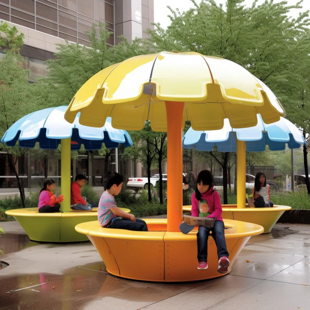 Benefits of Kids Umbrella Benches