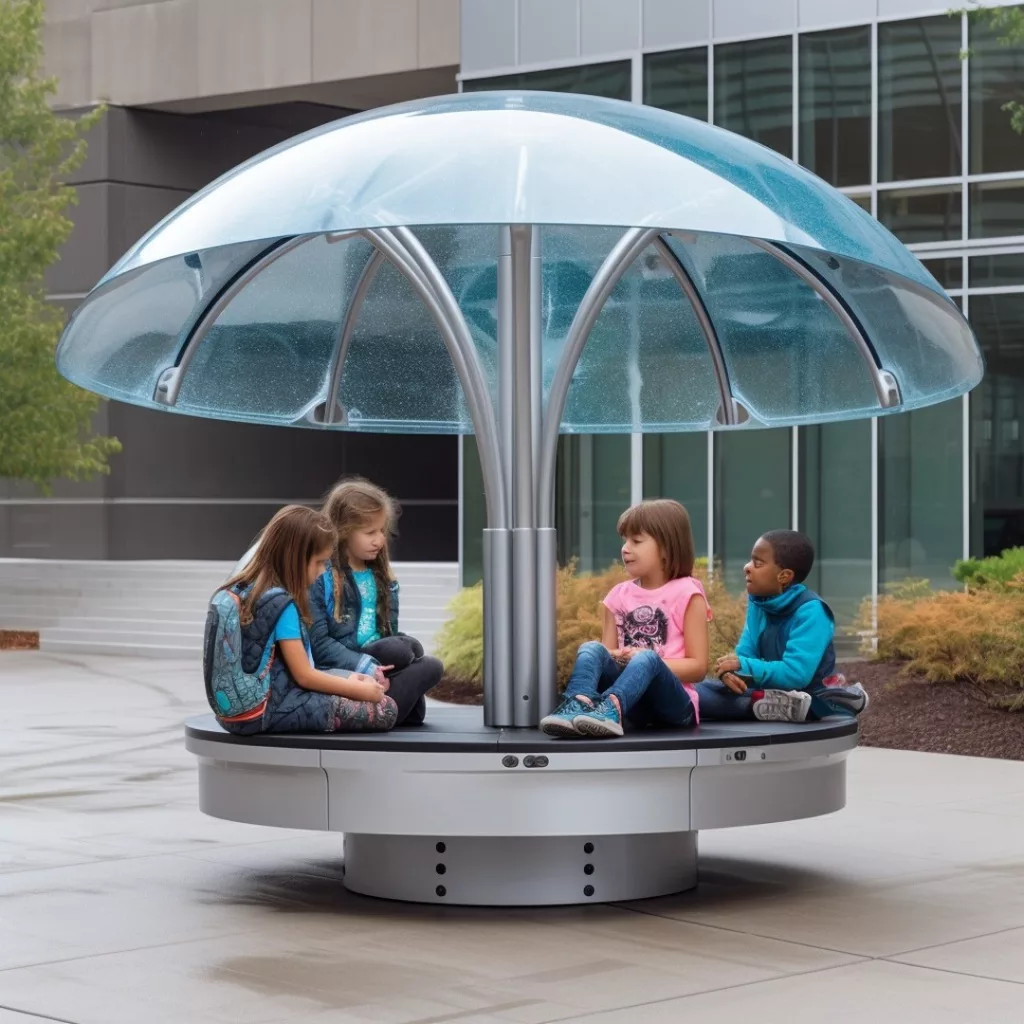 What are Kids Umbrella Benches?