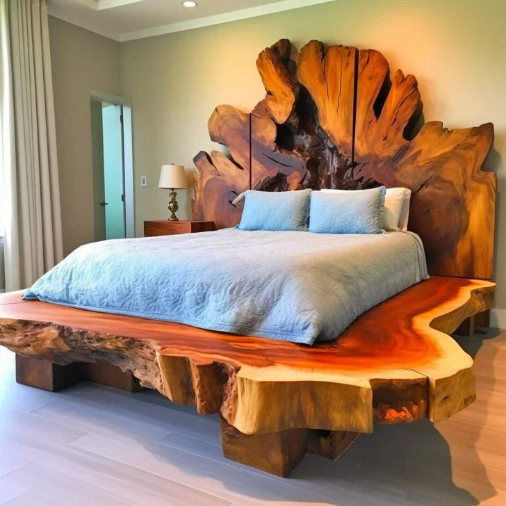 Creating a Rustic Retreat: Live Edge Beds for a Cozy Ambiance