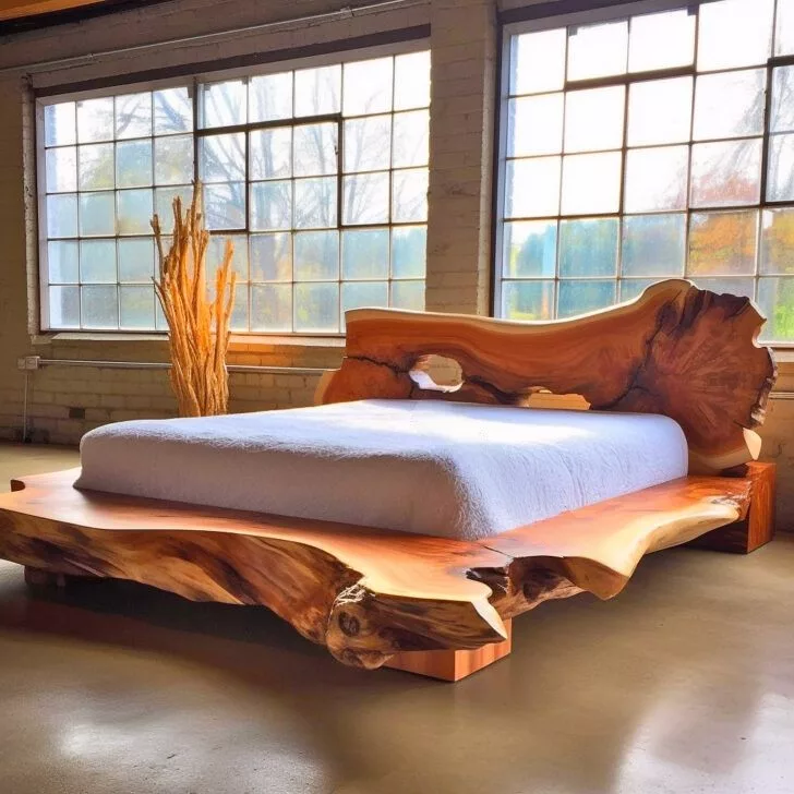 Creating a Rustic Retreat: Live Edge Beds for a Cozy Ambiance