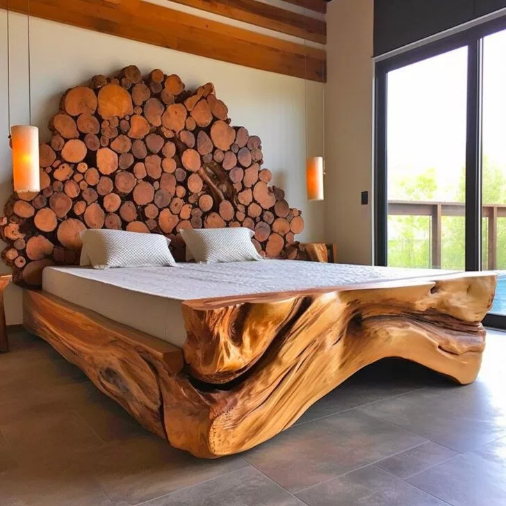 Different Styles and Designs of Live Edge Bed Frames