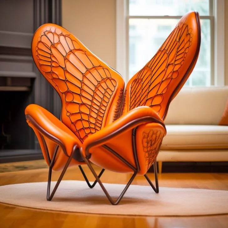 Butterfly Art – Four Chairs Furniture and Design