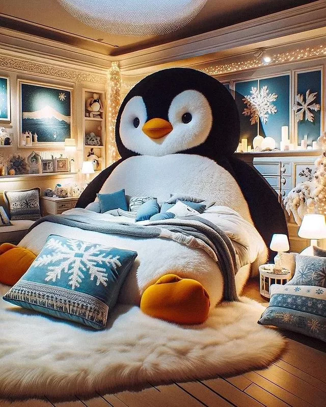 Sizing and Care for Your Penguin Shaped Bed