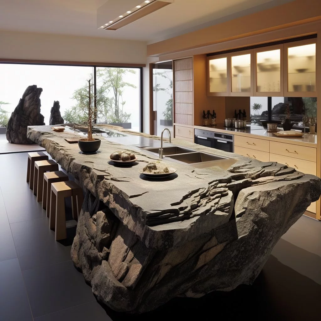 The Best Stone for Your Rock Garden Kitchen Island