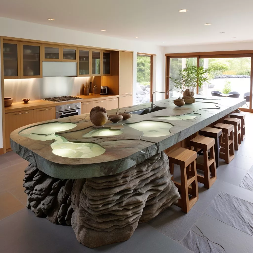 Rock Garden Kitchen Island: The Ultimate Outdoor Cooking Experience