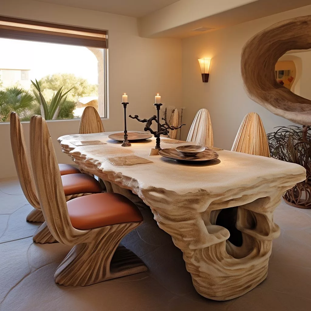 Features and Specifications of Sandstone Dining Tables