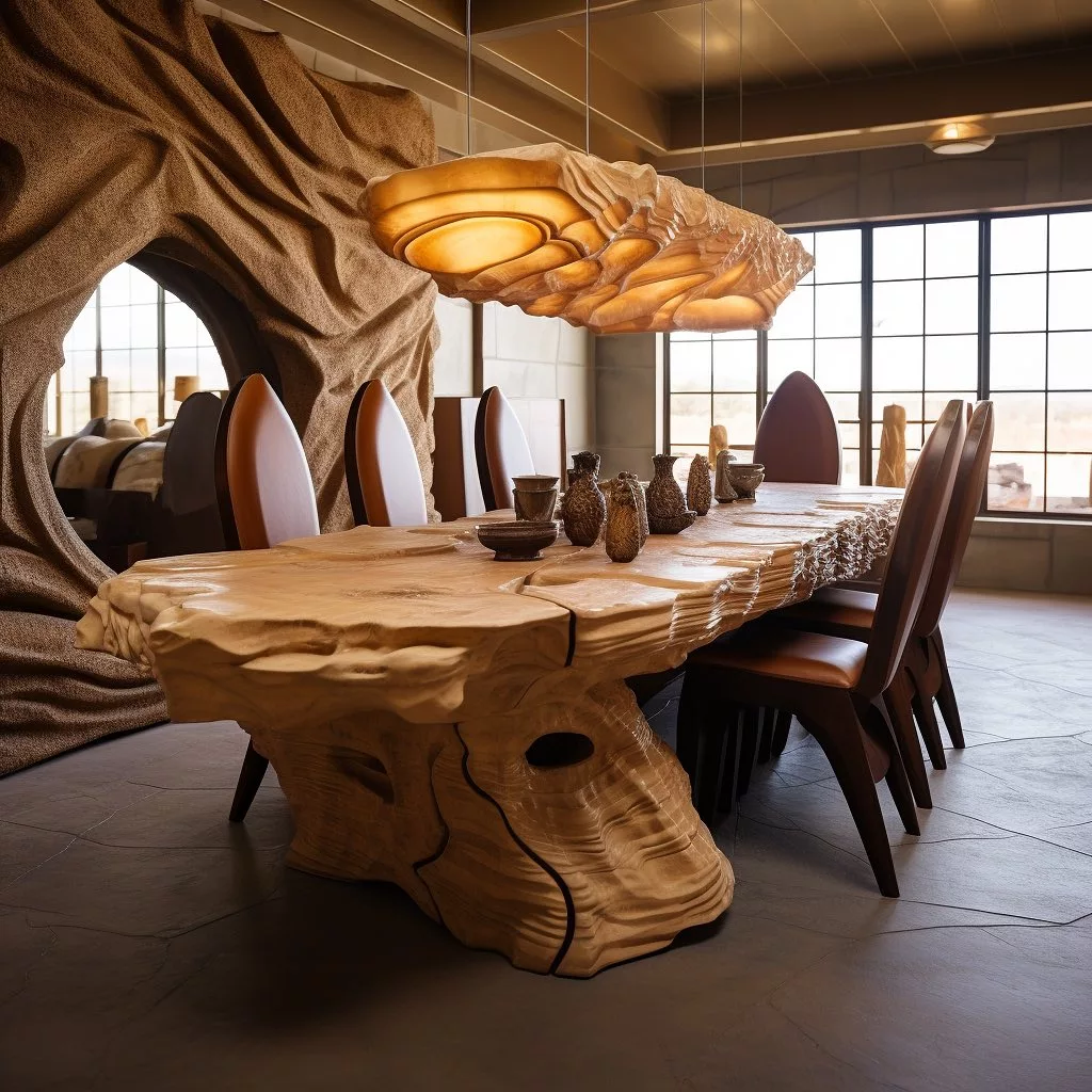 Dining in Elegance: Discover the Beauty of a Sandstone Dining Table