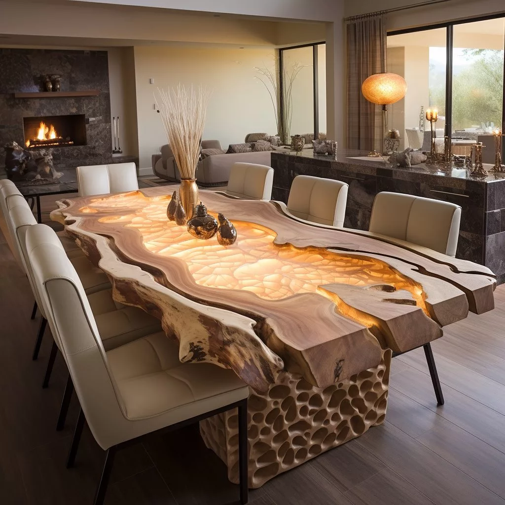 Exploring Sandstone and White Rectangular Dining Tables