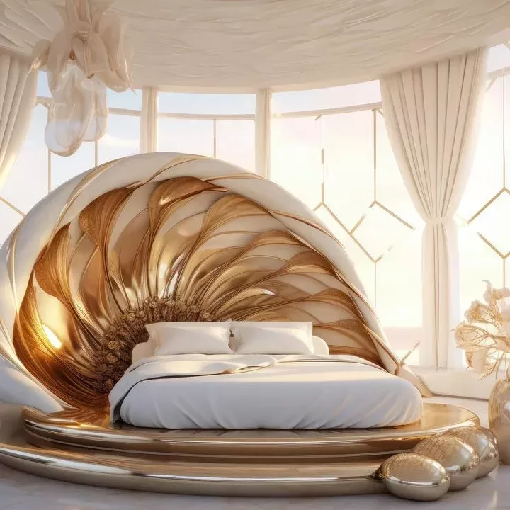 Seashell Inspired Beds: Transform Your Bedroom with a Fairytale Touch