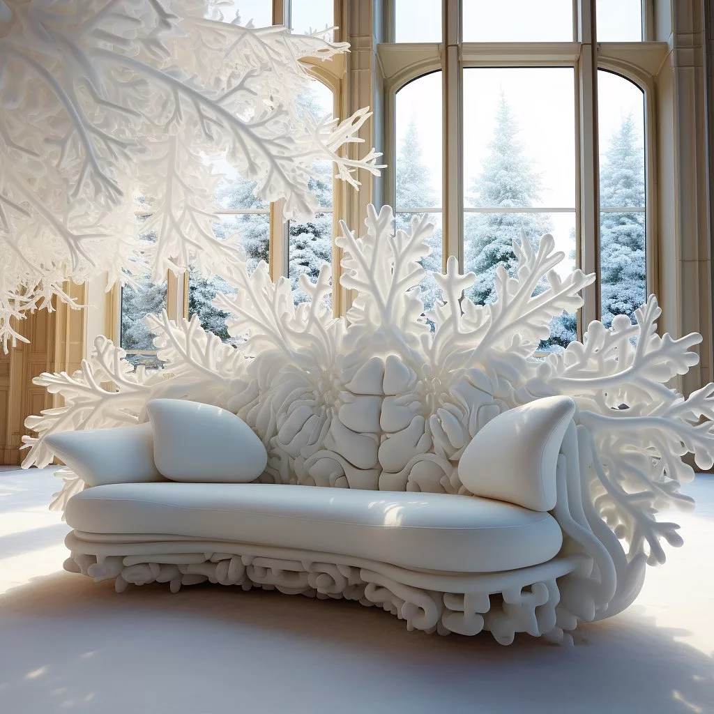 Featured collection of snowflake-inspired sofas