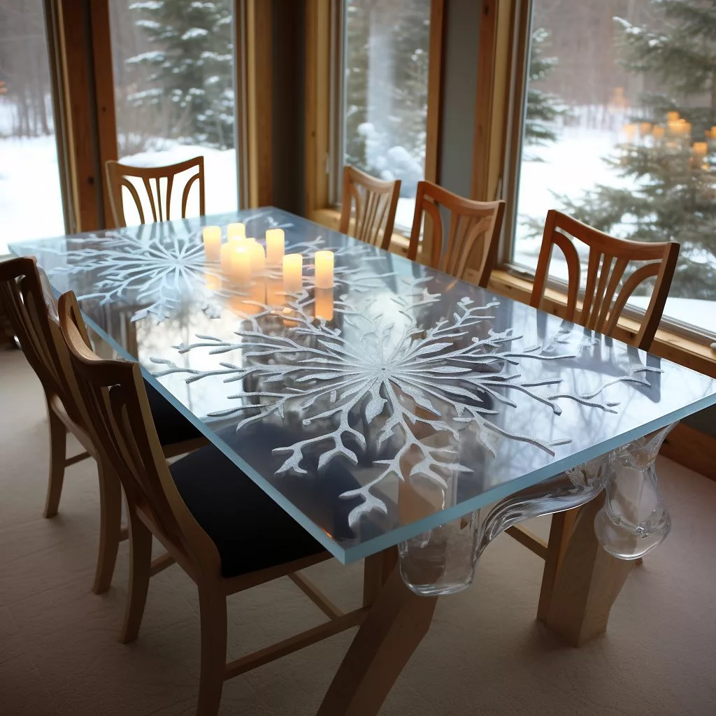 Hosting a Winter Wonderland Dinner Party with a Snowflake Inspired Table