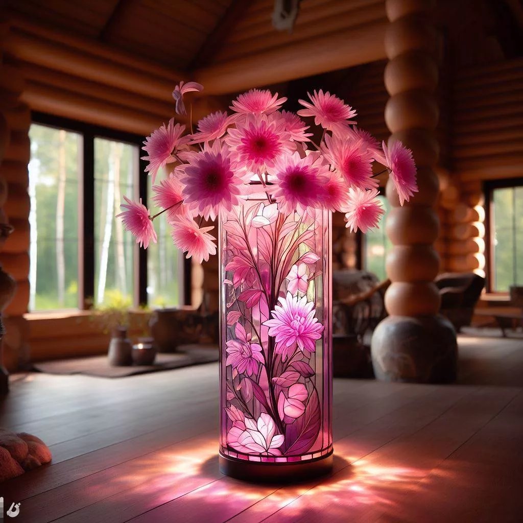 FAQ 3: How do I arrange flowers in a stained glass flower vase?