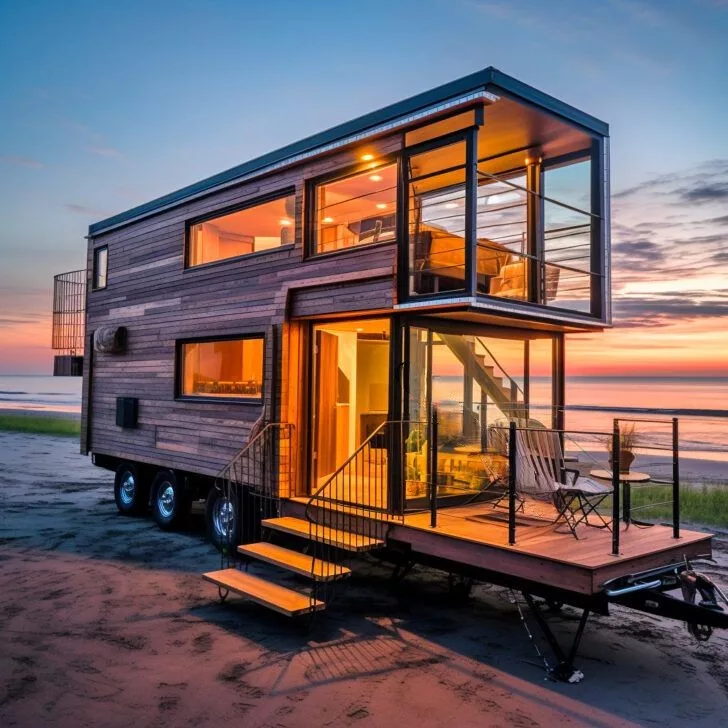 Ingenious Living: Tiny House on Wheels Design Unveiled