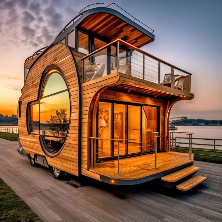 Ingenious Living: Tiny House on Wheels Design Unveiled