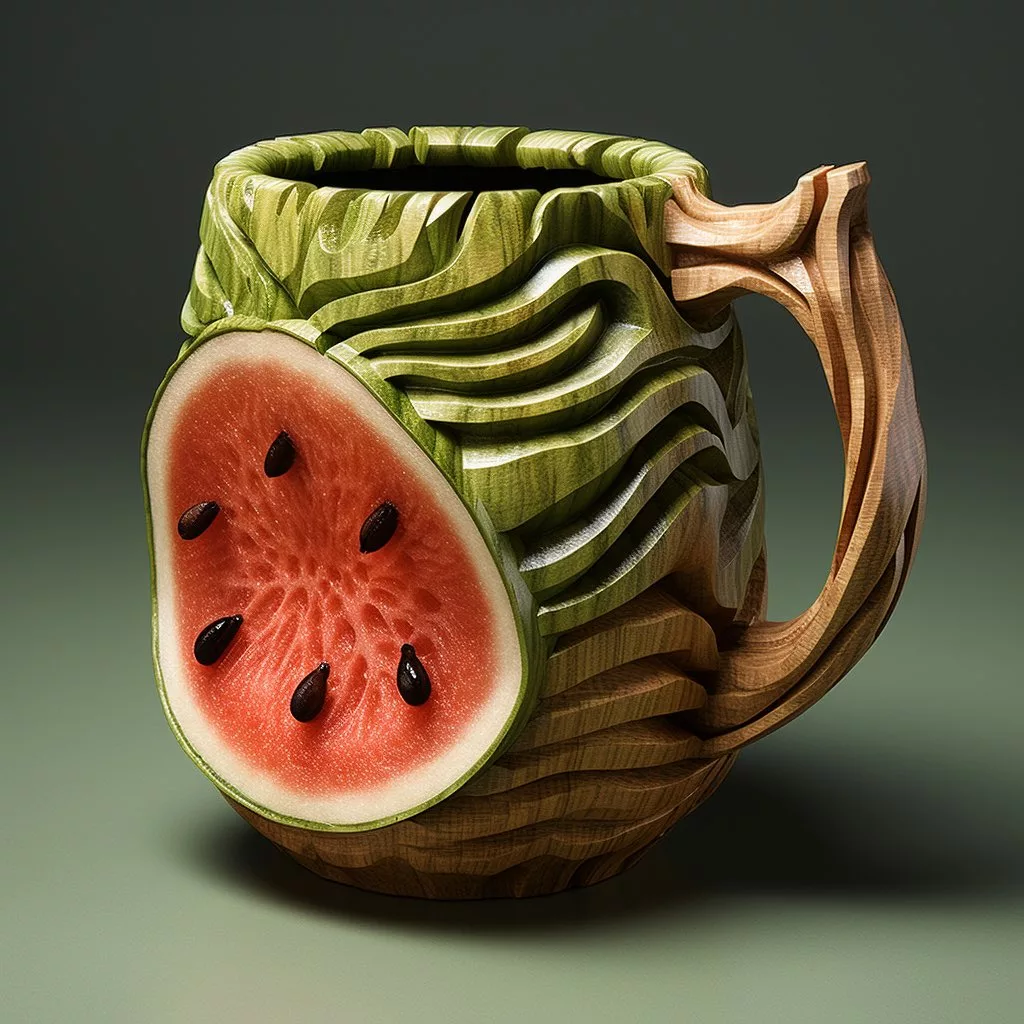 Watermelon Cup: Refreshing and Fun Fruit-Shaped Drinking Ware