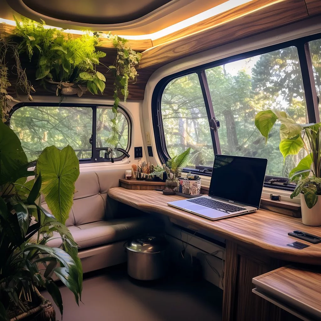 Biophilic Inspired RV Interior: Embrace Nature in Your Camper