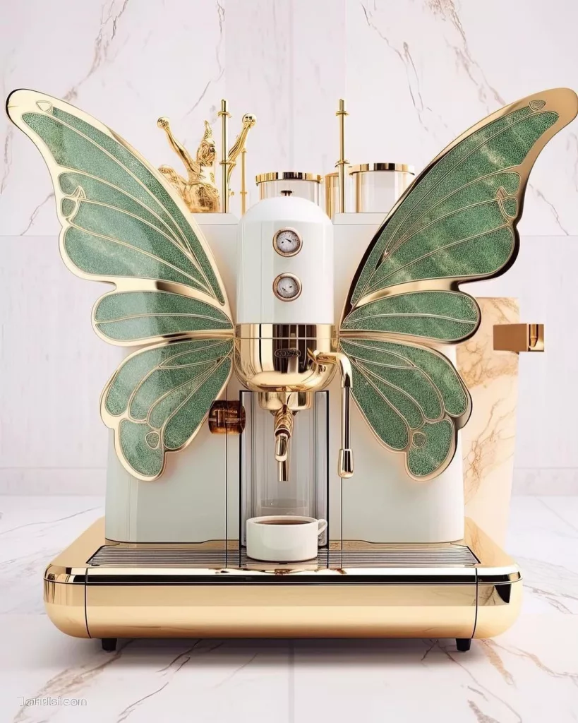 Discovering the Allure of Butterfly-Inspired Coffee Machines