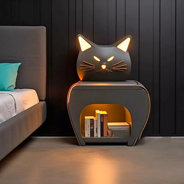 Cat Nightstands: Purr-fectly Charming Storage for Your Bedroom