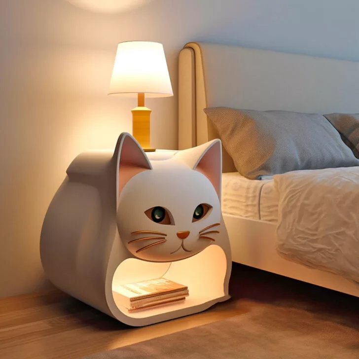 Cat Nightstands: Purr-fectly Charming Storage for Your Bedroom