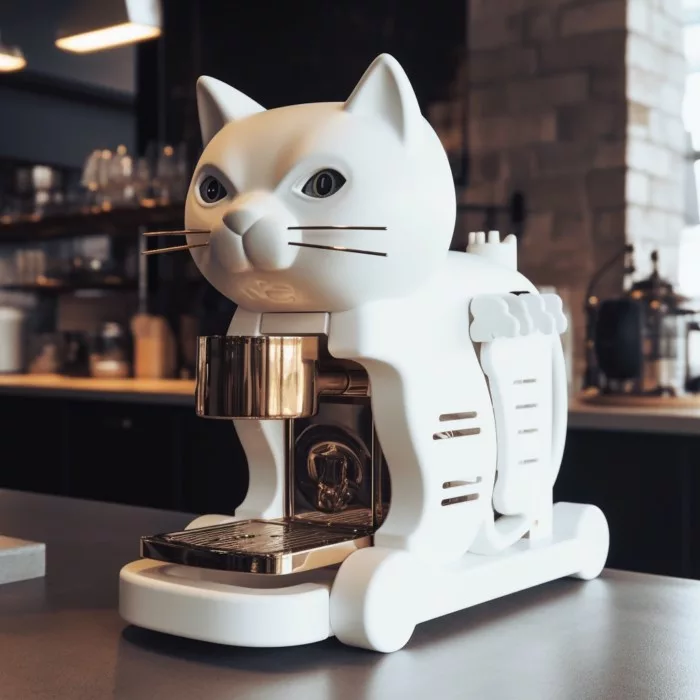 Features and Functionality of Cat-Inspired Coffee Makers