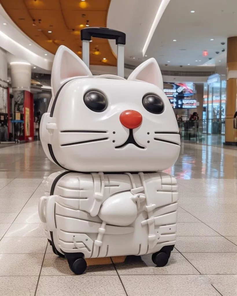 Cat-Shaped Vali: Purr-fectly Stylish Travel Companions for Feline Enthusiasts