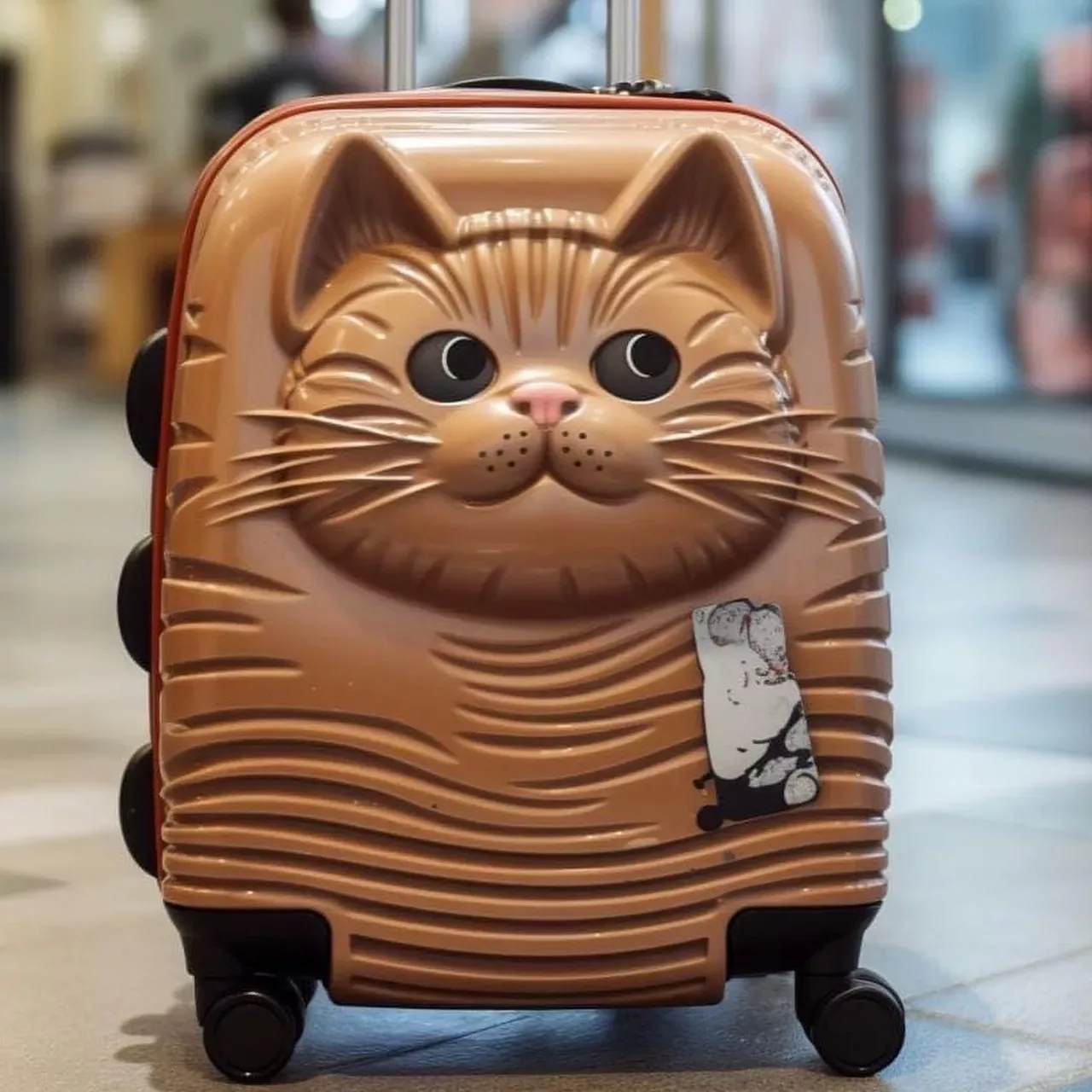 Cat-Shaped Vali: Purr-fectly Stylish Travel Companions for Feline Enthusiasts
