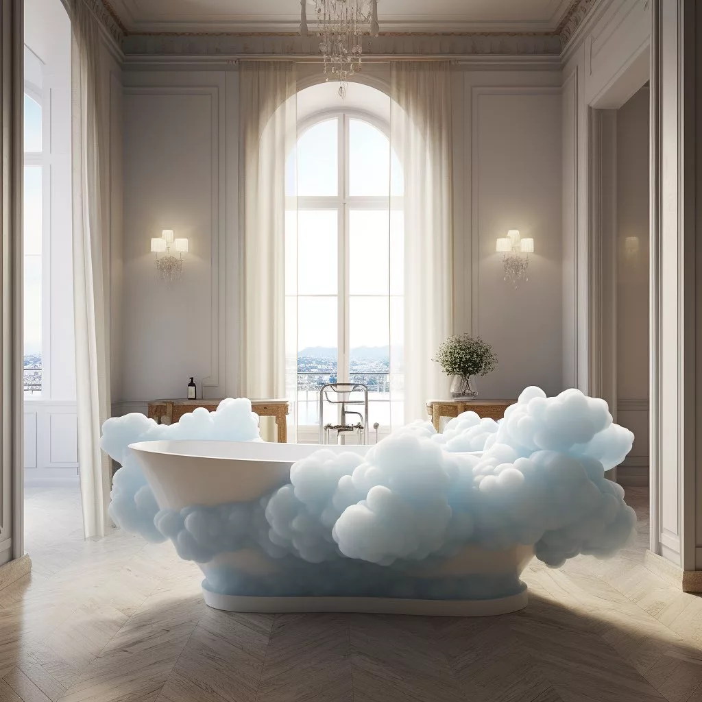 Unique Features of Cloud Shaped Bathtubs