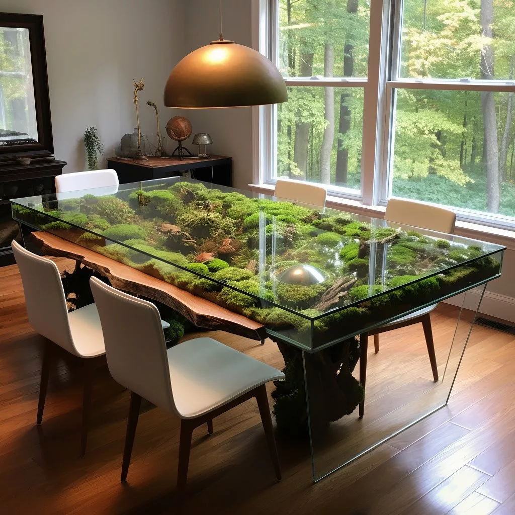 Dining Room Terrarium Tables: Elevate Your Dining Experience with Green  Elegance