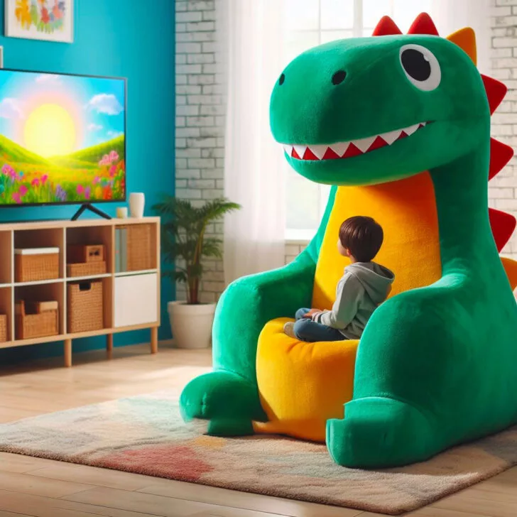 Giant Dinosaur Shaped Chairs: Roar into Comfort with Prehistoric Style